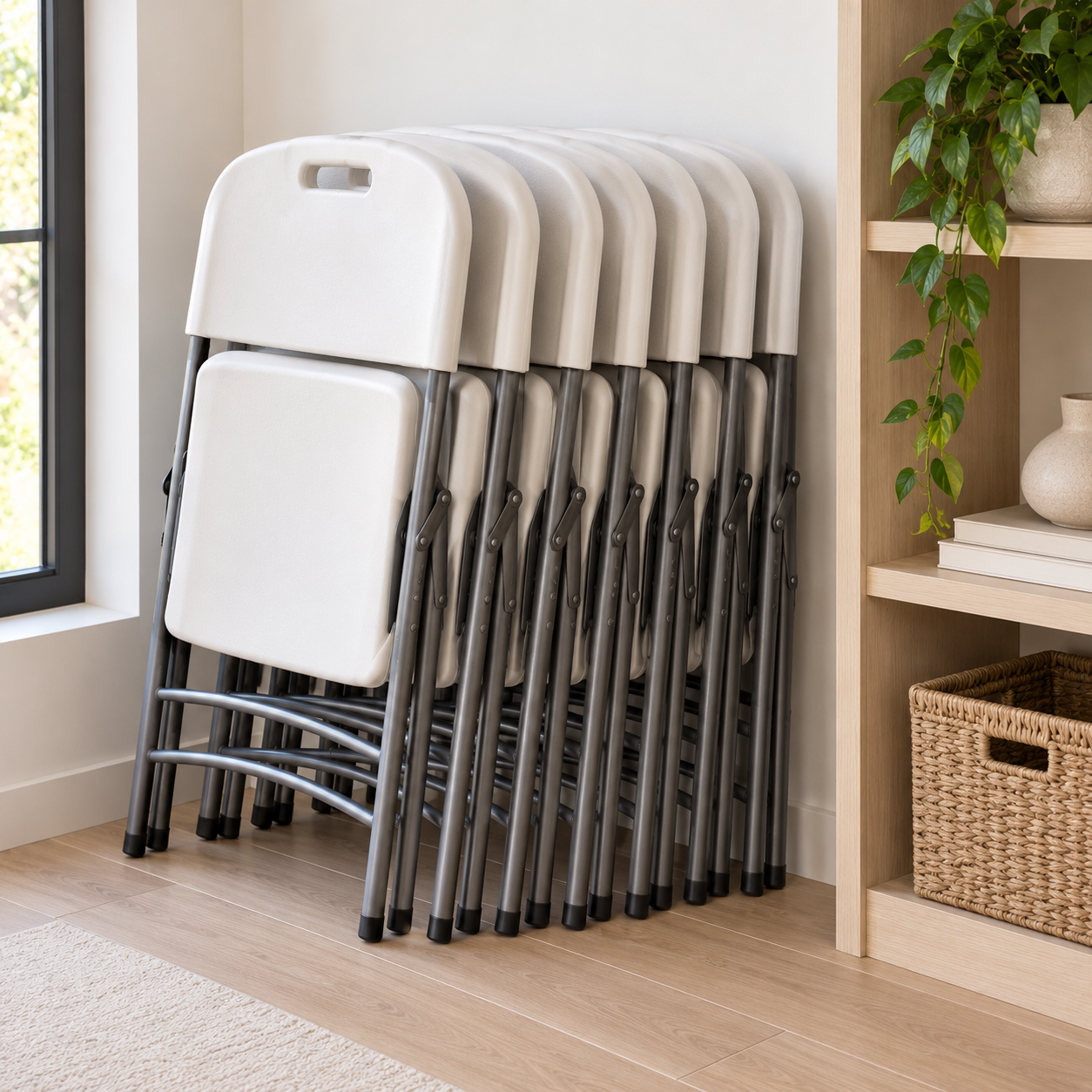 # 17 Folding Chair - White