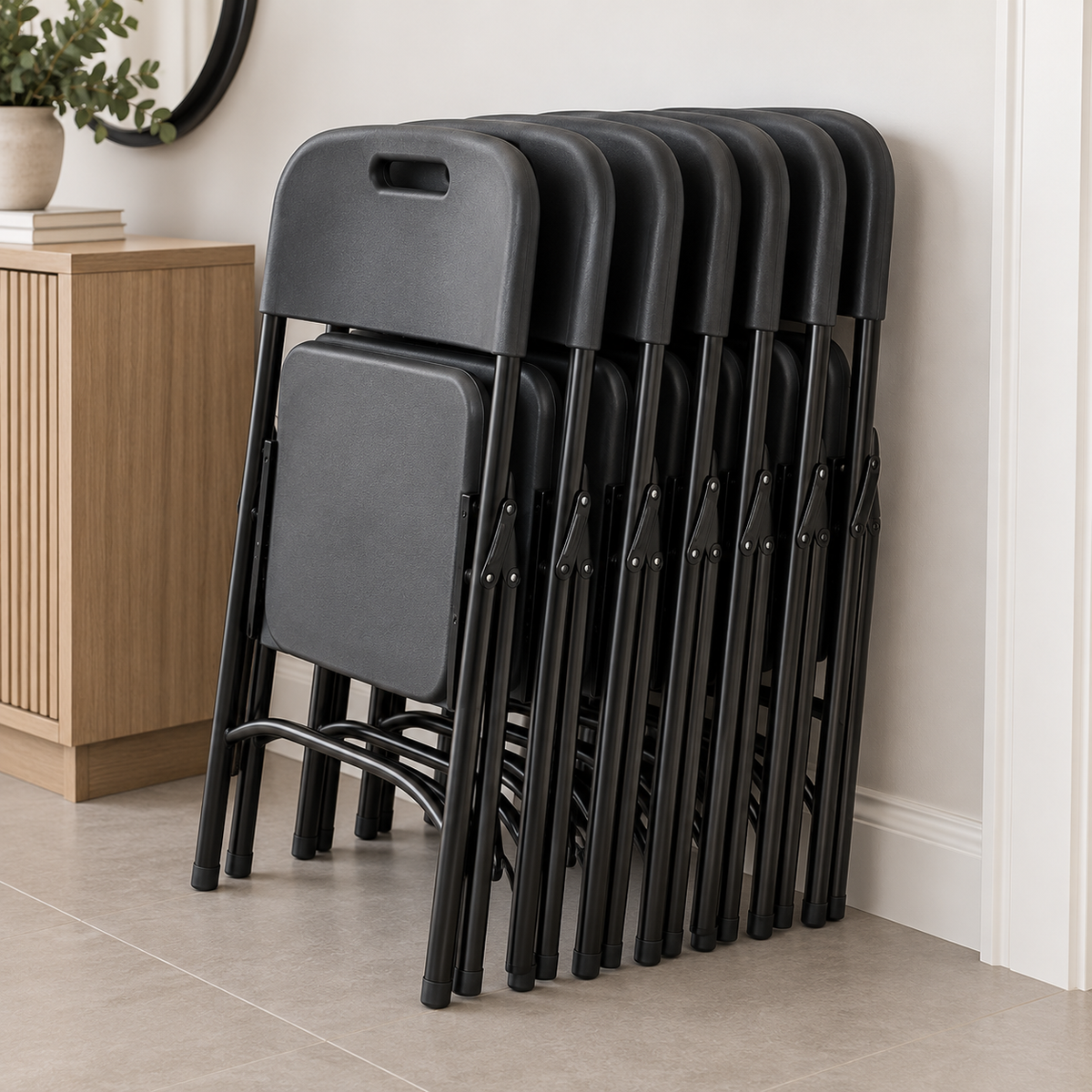 # 17 Folding Chair - Black