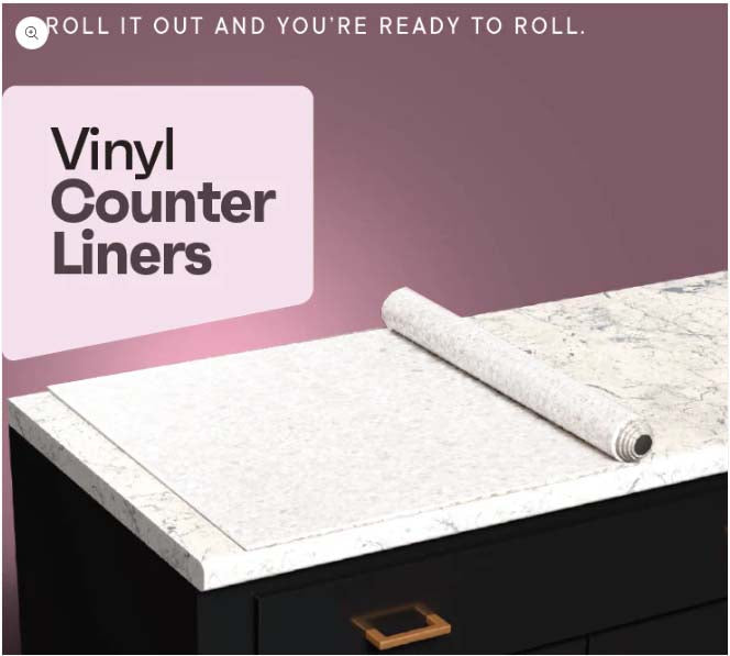 Wondercover Counter Roll- 26" x 12' White