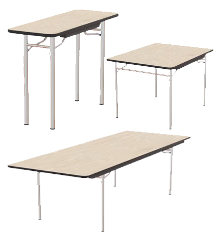 WOOD FOLDING TABLES