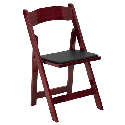 # 18 Folding Chair- Mahogany