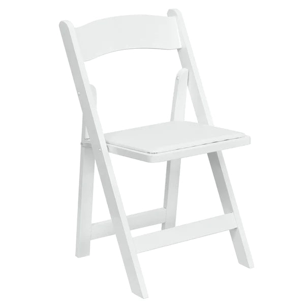 # 18 Folding Chair- White