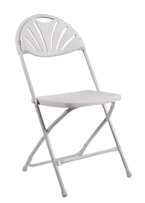 # 3 Folding Chair - WHITE