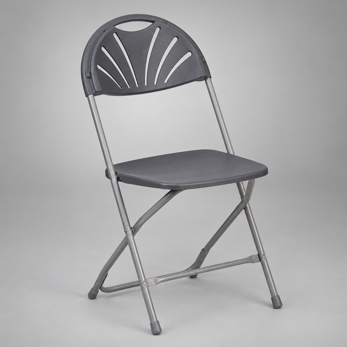 #3 Fan Back Chair Gray