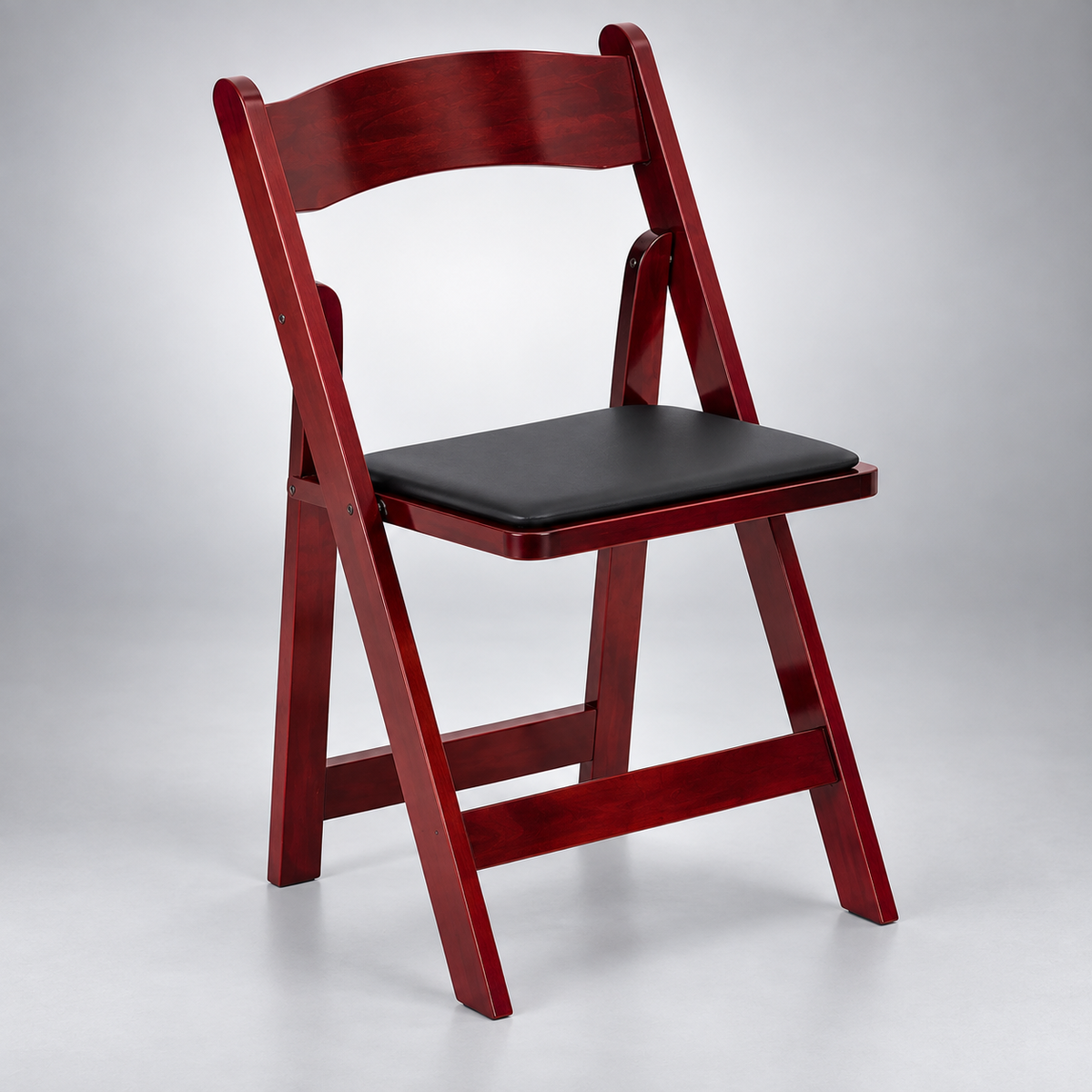 # 18 Folding Chair- Mahogany