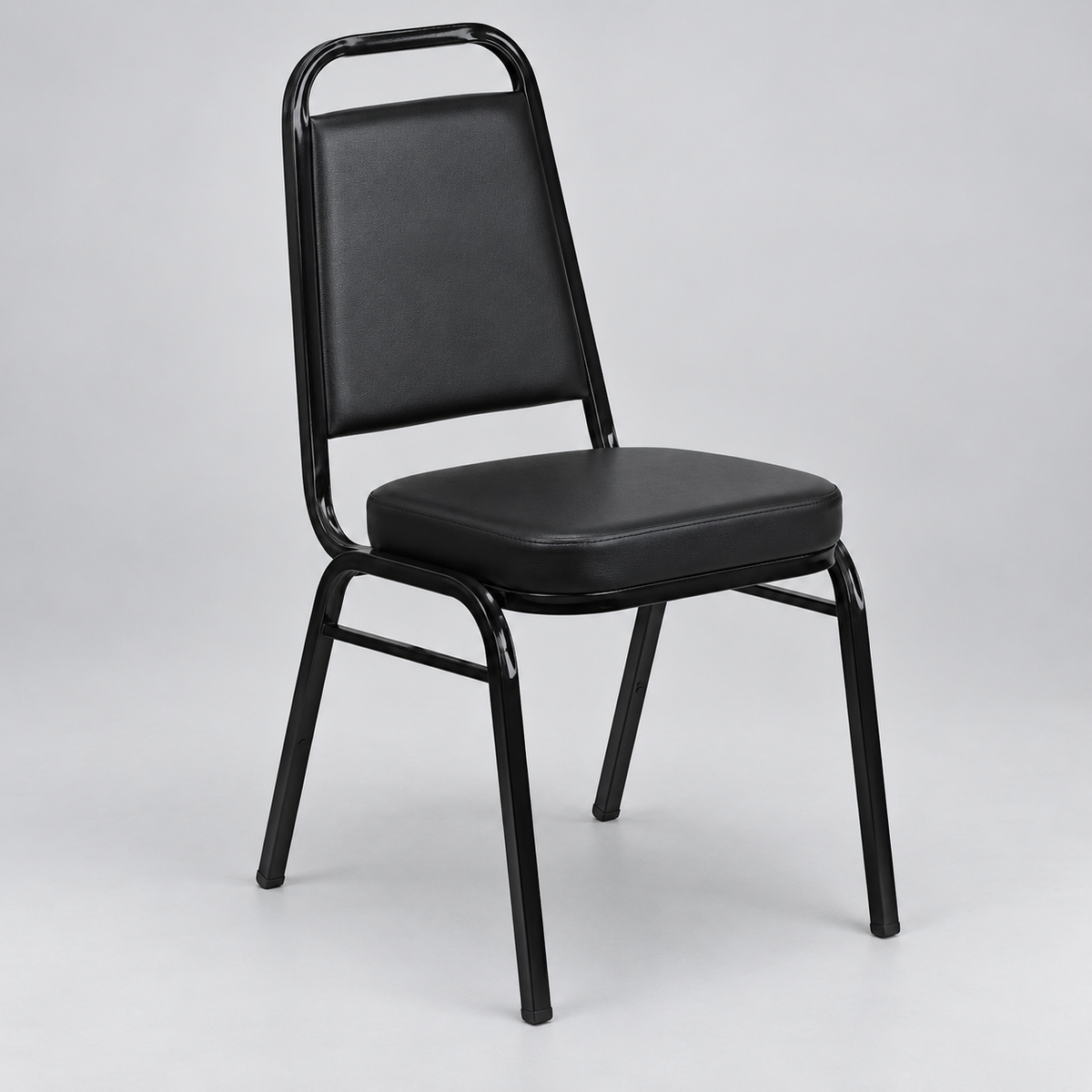 #32  Stacking Chair Black