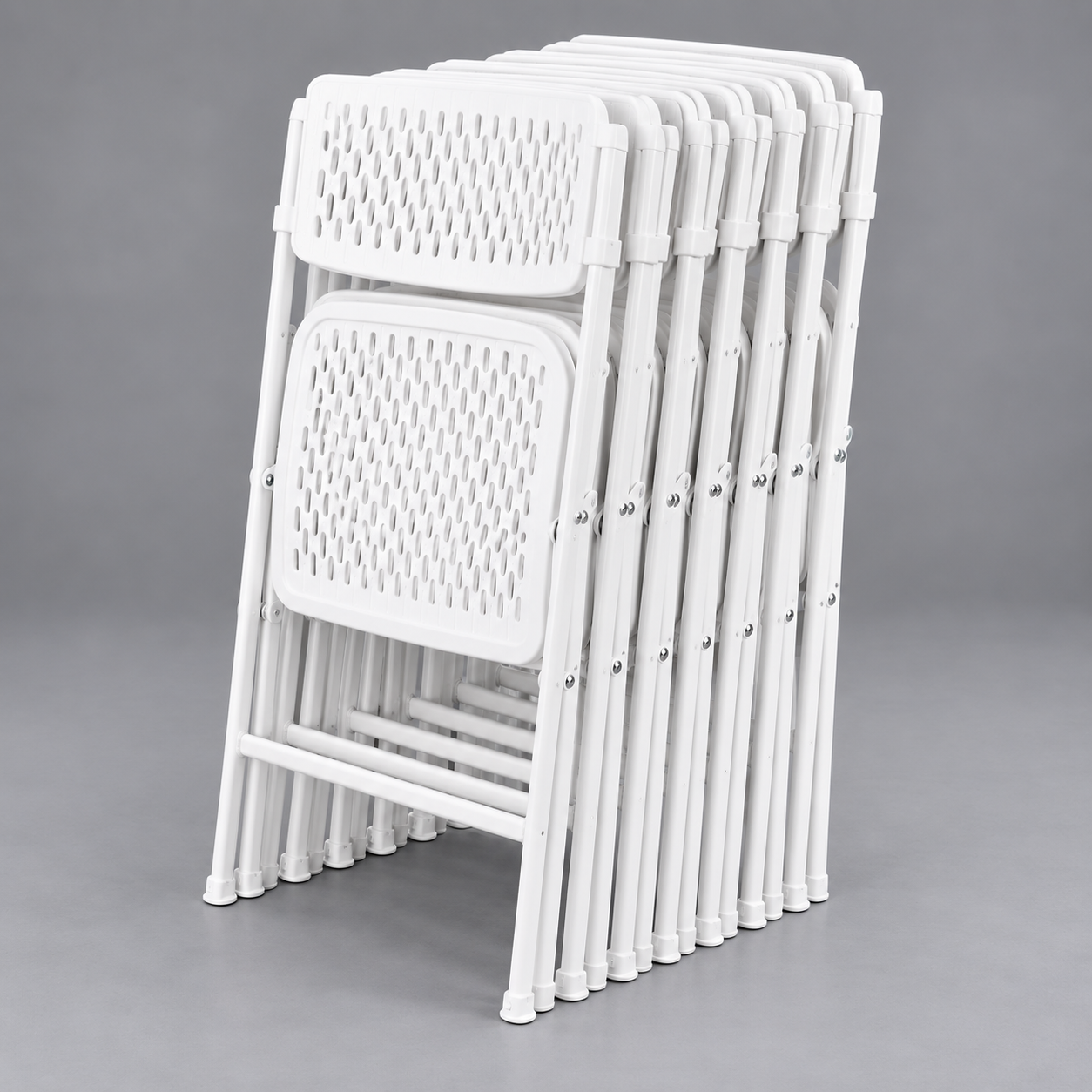 # 4 Folding Chair - White