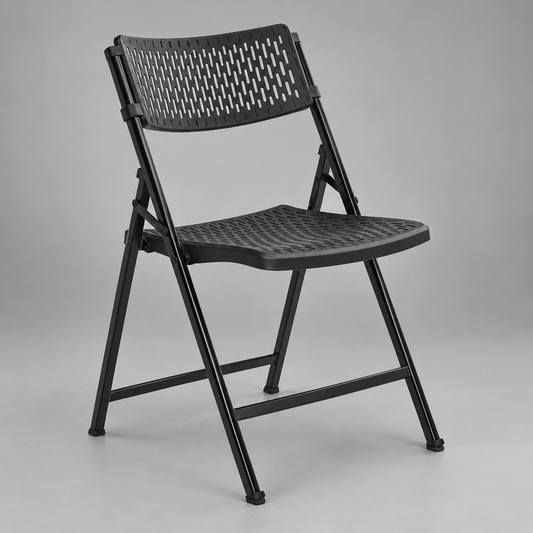 # 4 Folding Chair - Black