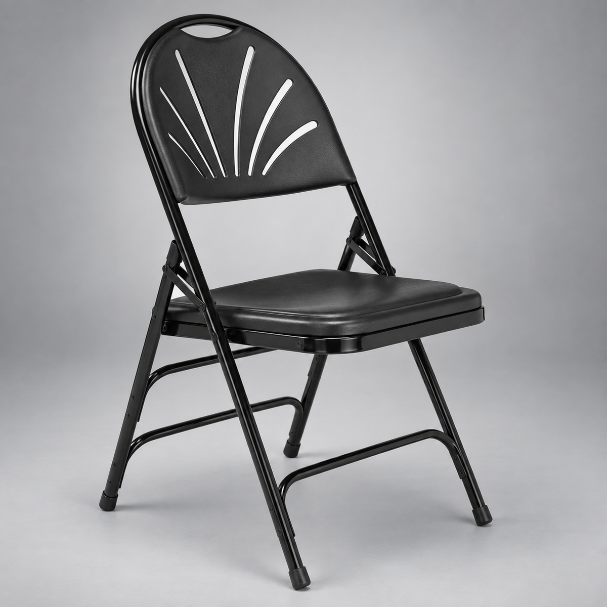 # 12 Folding Chair - BLACK