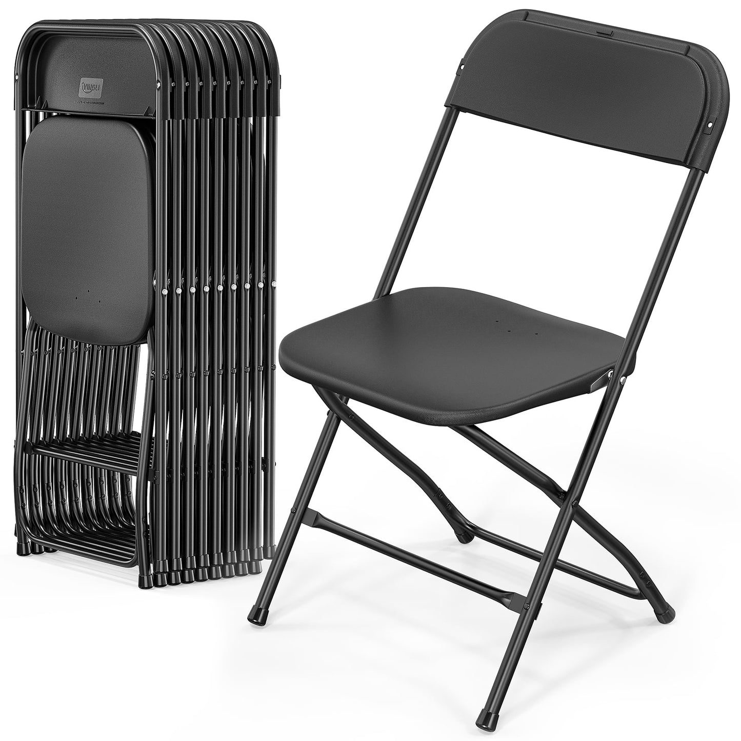 # 5 Folding Chair - BLACK