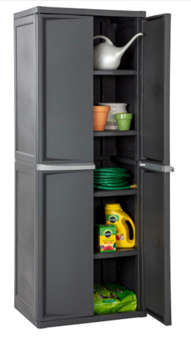 Sterilite 4 Shelf Cabinet