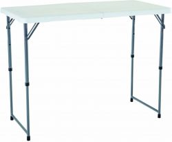 24 X 48 Adjustable Plastic Table